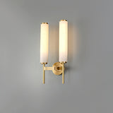 Jern Art Deco Alabaster Wall Lamp