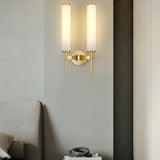 Jern Art Deco Alabaster Wall Lamp