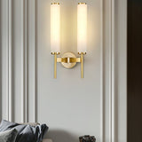 Jern Art Deco Alabaster Wall Lamp