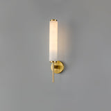 Jern Art Deco Alabaster Wall Lamp