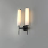 Jern Art Deco Alabaster Wall Lamp