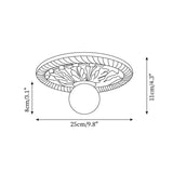 Cyrus Vintage Ceiling Light Farmhouse