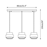 Ritta Pendant Light Travertine