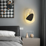 Beatrice Artistic Black Glass Wall Lamp