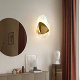 Beatrice Artistic Black Glass Wall Lamp