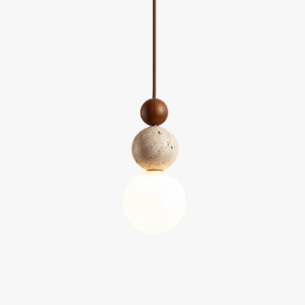 Ball Travertine Pendant Lamp