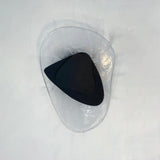 Beatrice Artistic Black Glass Wall Lamp