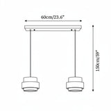 Ritta Pendant Light Travertine