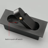 Duvin Adjustable Black LED Wall Lamp
