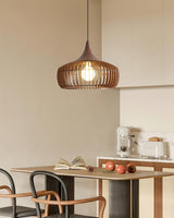 Zivora Natural Bamboo Rattan Pendant Light