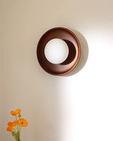 Novin Wooden Wall Lamp