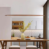 Duvane Minimalist Wooden LED Pendant Light