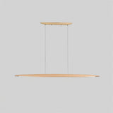 Duvane Minimalist Wooden LED Pendant Light