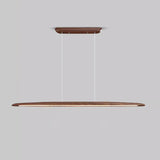 Duvane Minimalist Wooden LED Pendant Light