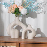 Abstract Arch Ceramic Vase
