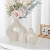 Abstract Arch Ceramic Vase