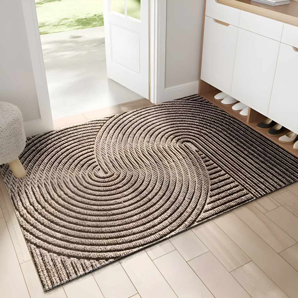 Architectural Linear Non-Slip PVC Doormat
