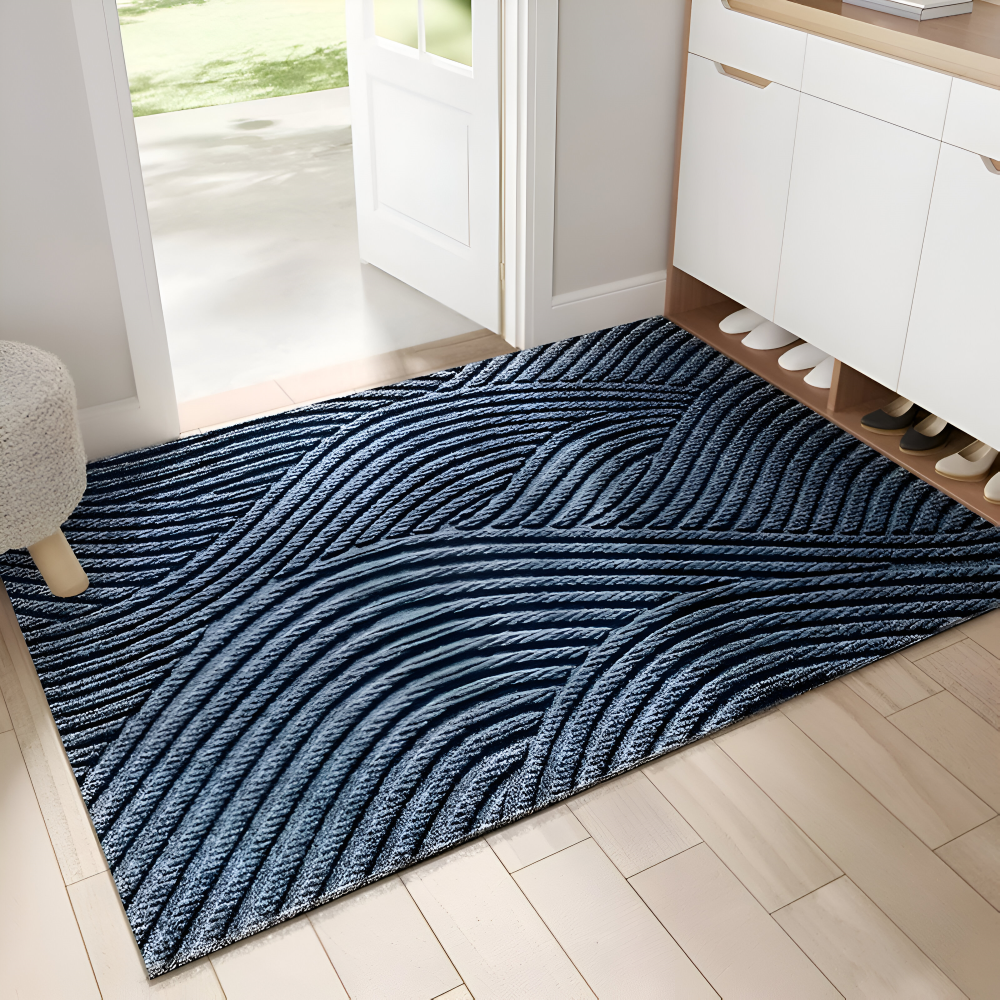 Architectural Linear Non-Slip PVC Doormat