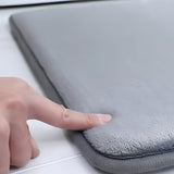 Absorbent Non-Slip Velvet Memory Foam Bath Mat