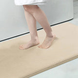 Absorbent Non-Slip Velvet Memory Foam Bath Mat