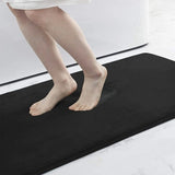 Absorbent Non-Slip Velvet Memory Foam Bath Mat