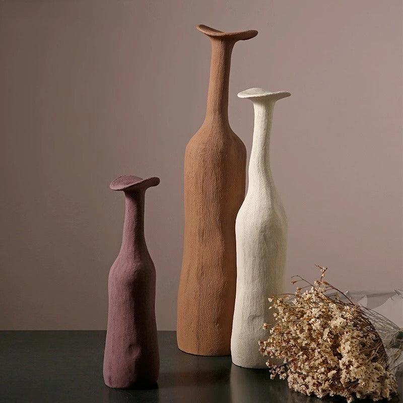 Botanical Flare Porcelain Vase
