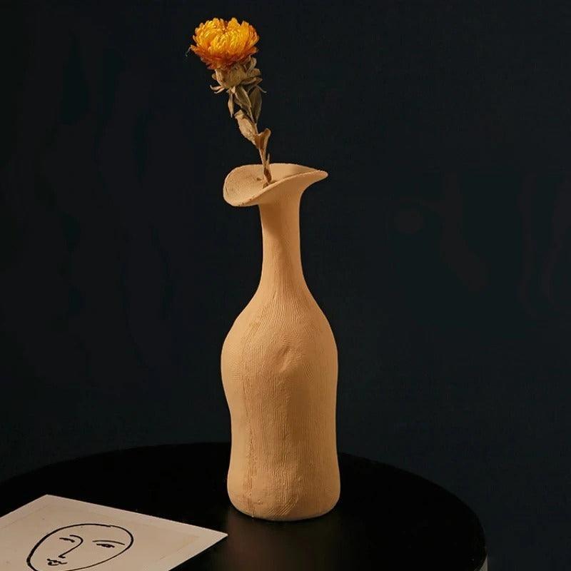 Botanical Flare Porcelain Vase
