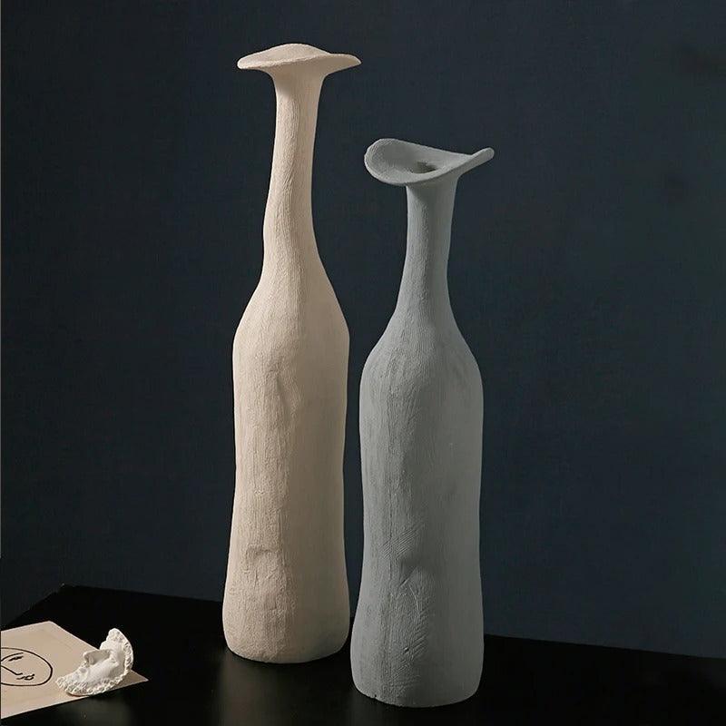 Botanical Flare Porcelain Vase