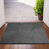 Non-Slip 3D Groove Wear-Resistant Polyester Doormat