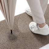 Non-Slip 3D Groove Wear-Resistant Polyester Doormat