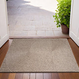 Non-Slip 3D Groove Wear-Resistant Polyester Doormat
