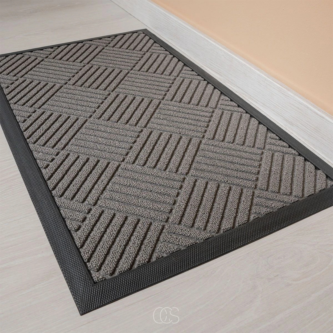 Non-Slip Geometric Indoor & Outdoor Entrance Mat