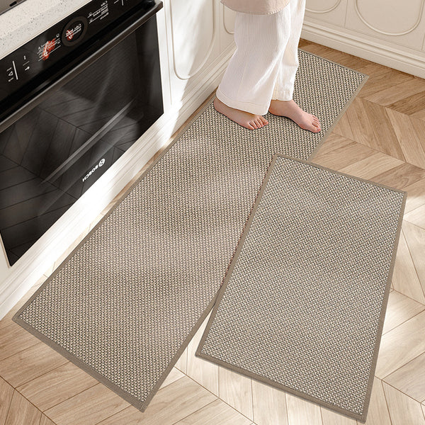 Anti-Fatigue Non-Slip Arid Slope Kitchen Mat Set