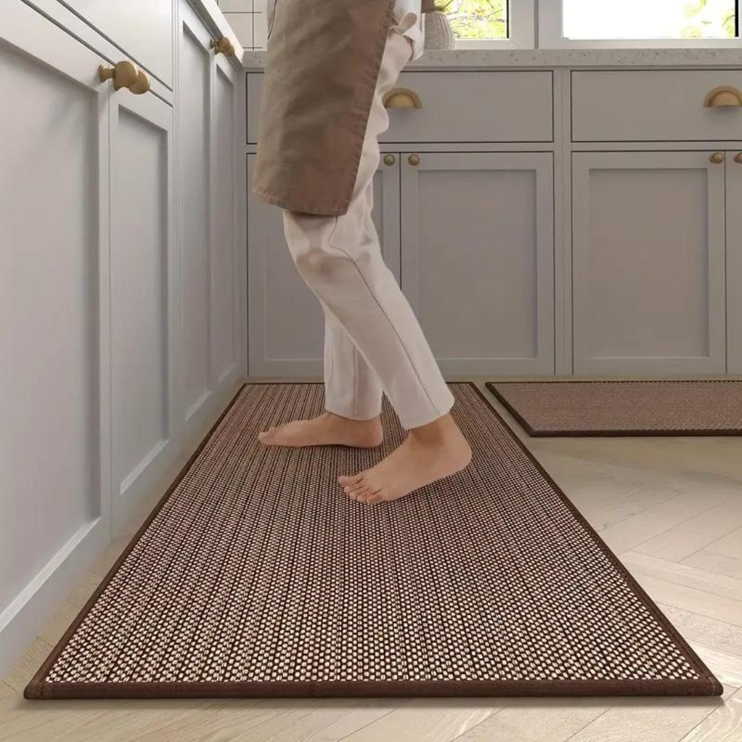Anti-Fatigue Non-Slip Arid Slope Kitchen Mat Set