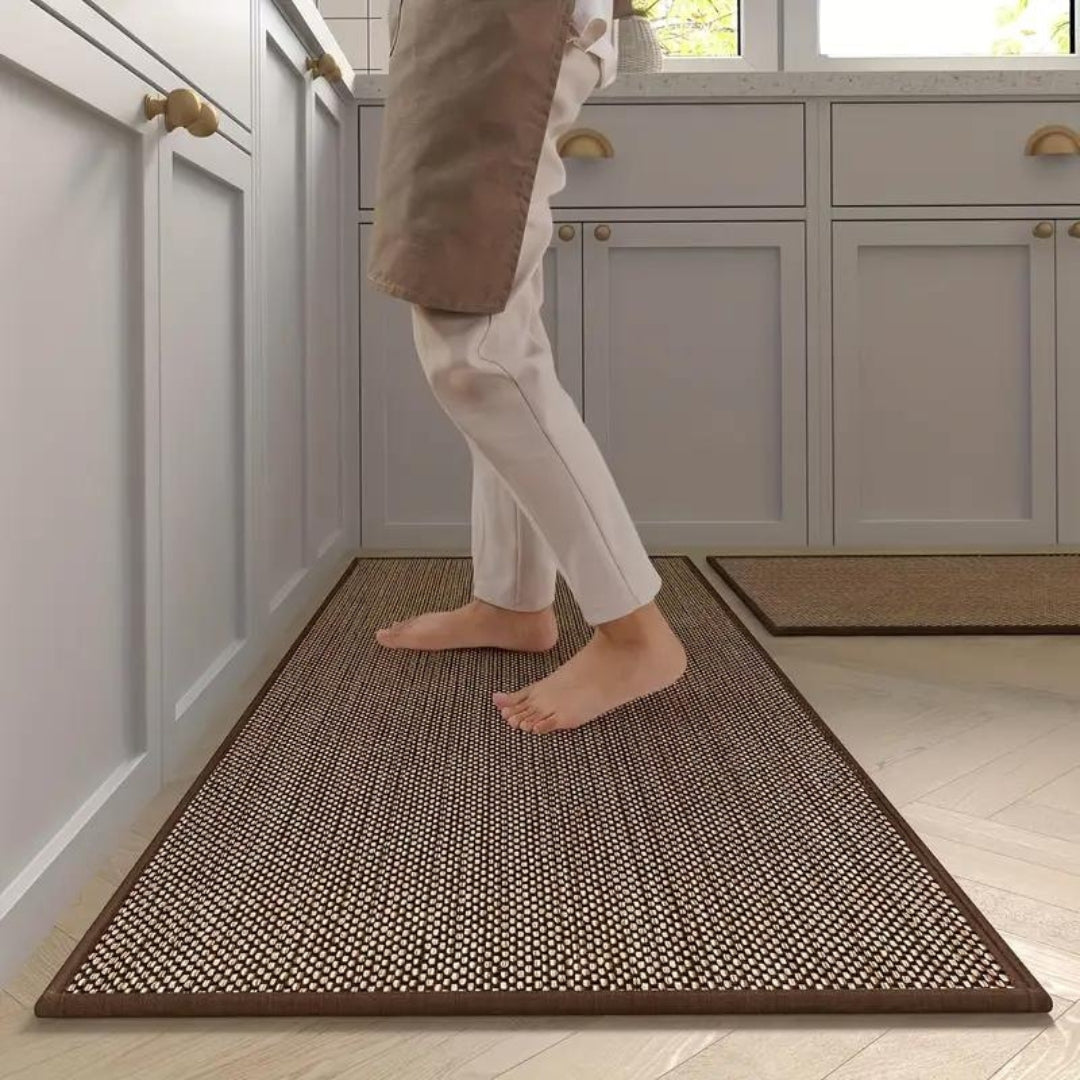 Anti-Fatigue Non-Slip Arid Slope Kitchen Mat Set