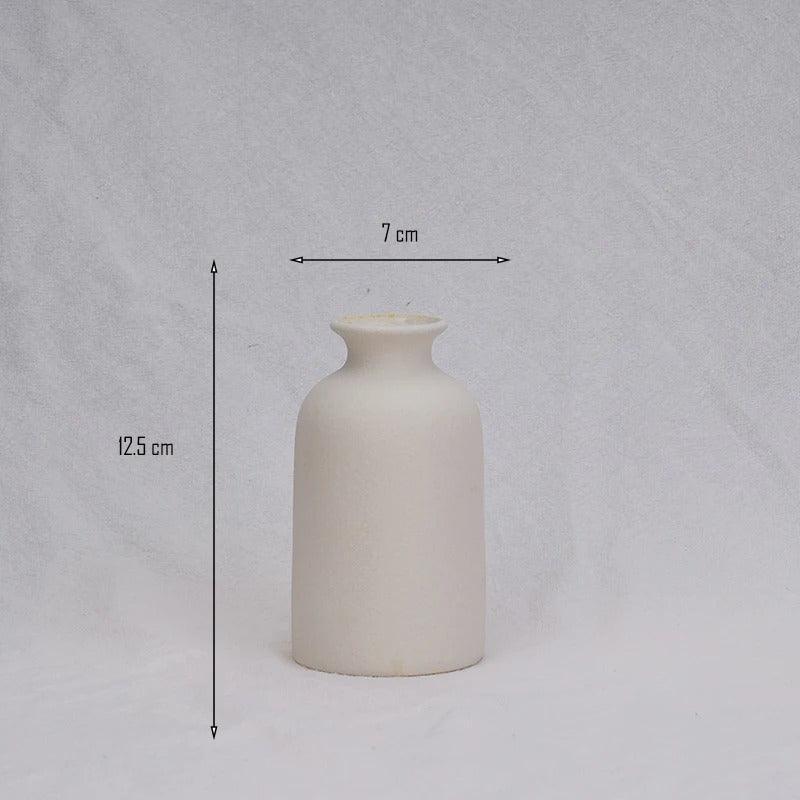 Speckled Tapered Ceramic Vase