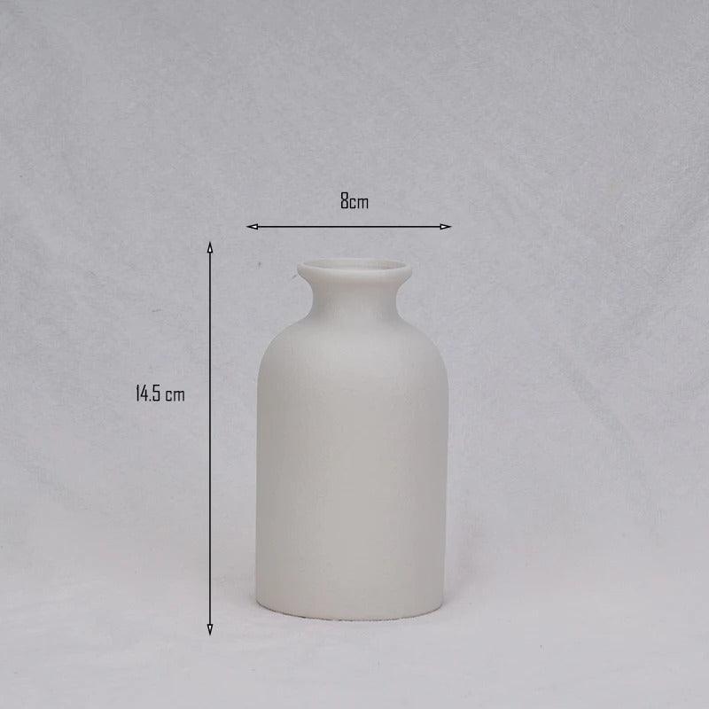Speckled Tapered Ceramic Vase