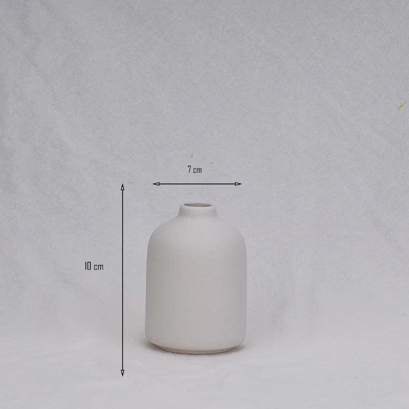 Speckled Tapered Ceramic Vase