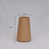 Speckled Tapered Ceramic Vase