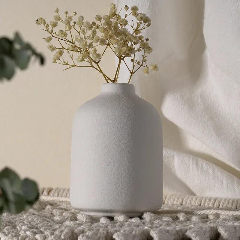 Speckled Tapered Ceramic Vase