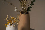 Speckled Tapered Ceramic Vase