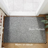 Natural Faux-Jute Non-Slip Woven Doormat