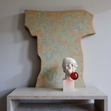 Pop Art David Bust with Bubblegum