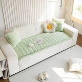 Soft Plush Ruffled-Edge Couch Throw