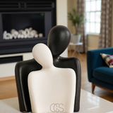 Nordic-Style Couple Sculpture