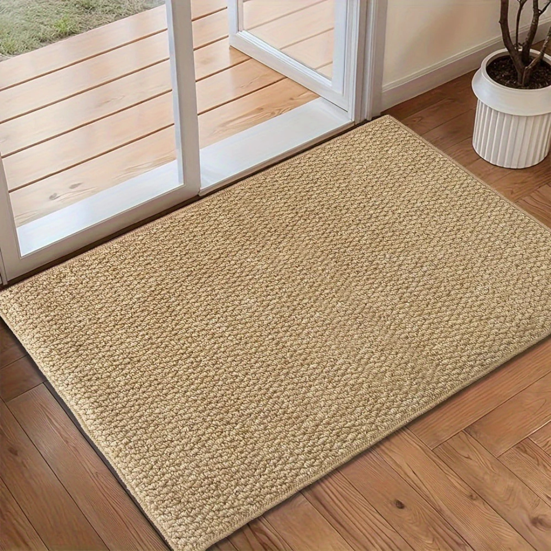 Sustainable Woven Jute-Style Indoor & Outdoor Doormat