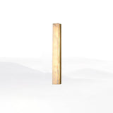 Isen Linear Brass Alabaster Wall Lamp