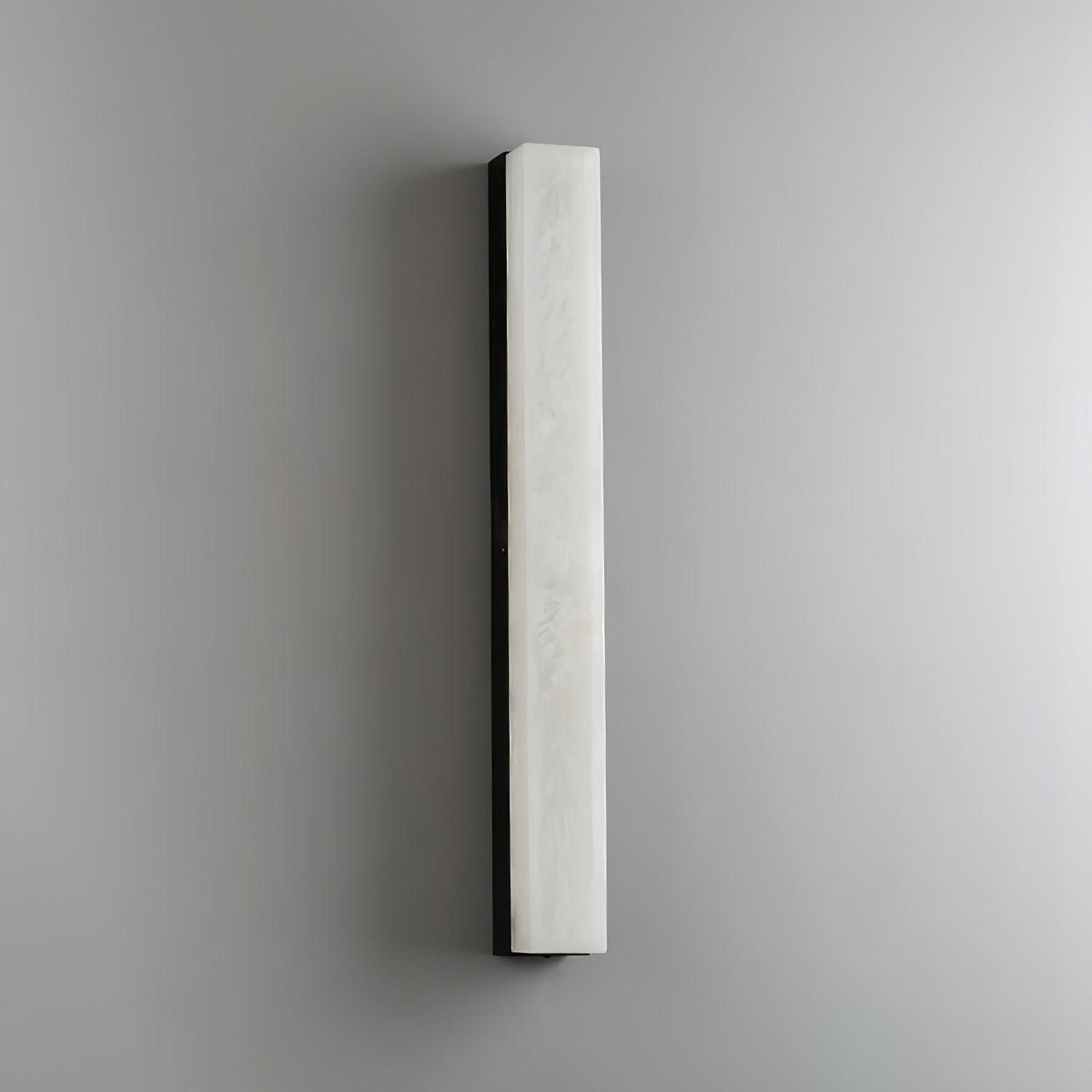 Kristy Linear Brass  Alabaster Wall Lamp