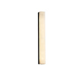 Kristy Linear Brass  Alabaster Wall Lamp