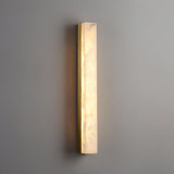 Isen Linear Brass Alabaster Wall Lamp
